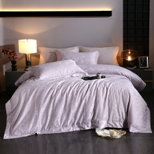 悠梦嘉居100支双股高定提花四件套YJ-14578(三色随机发货) 默认 默认