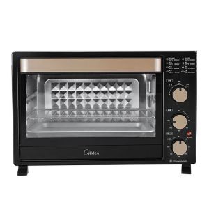 美的烤箱家用全自动多功能新款电烤箱35L大容量烘焙烧烤多功能电烤箱 35L PT35K5[烤箱]