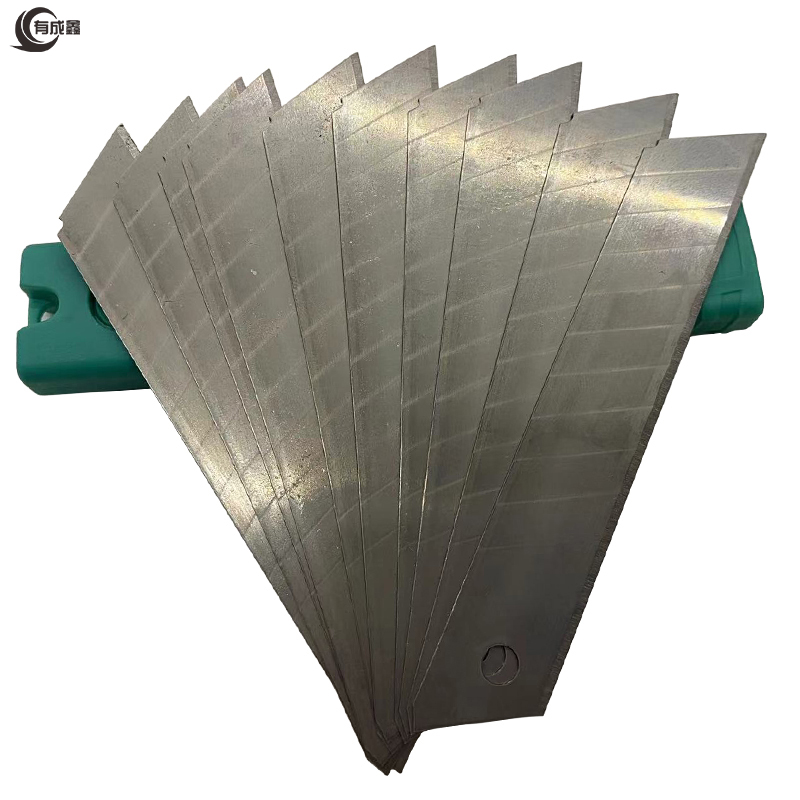 有成鑫 美工刀片笔纸刀片 高碳钢100*18mm 盒