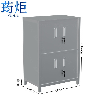 荺炬不锈钢储物柜86*60*39cm个
