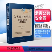 [正版]2022新书 危害公共安全罪 立案追诉标准与疑难指导 缪树权 刑法罪名犯罪构成案件办案依据刑事实务 刑事办案执