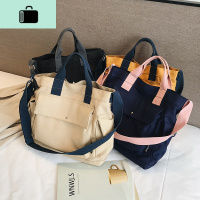 大容量原宿日韩帆布斜挎包包女学院风休闲书包chic百搭手提布袋潮NEW LAKE女士单肩包