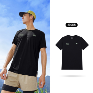 361°运动T恤男夏季新款户外健身运动速干衣男士马拉松跑步服