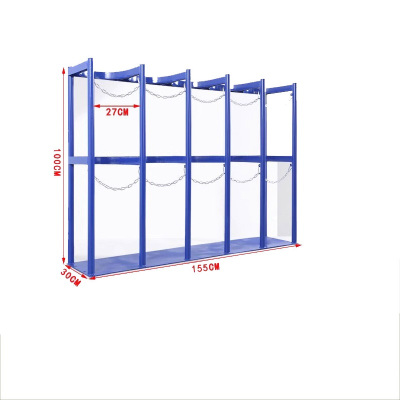 瑾如云海 工具架 气瓶固定架 1550*300*1000mm(五瓶)