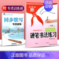 八年级下 [正版]小学生硬笔书法练习写字一二三四五六七八年级上下册李放鸣小学初中生初一二语文同步字帖人教版铅笔钢笔字帖硬