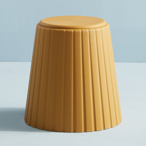 鑫环境 塑料凳子北欧塑料凳子客厅圆形现代休闲简约加厚家用矮凳沐浴凳创意梳妆凳