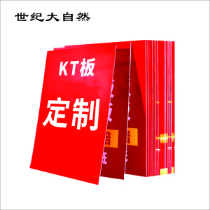 世纪大自然 活动宣传KT板 1X1M 平方米