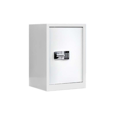 豪利特保密柜财务档案柜文件柜办公室资料储物柜保险柜单门白色-国保密码锁