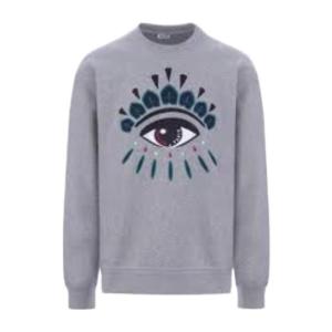 高田贤三(Kenzo)运动圆领卫衣男套头休闲百搭潮牌帅气宽松潮流撞