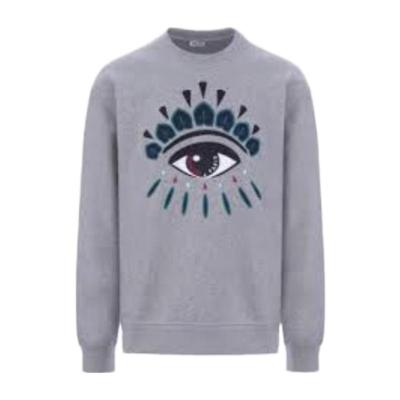 高田贤三(Kenzo)运动圆领卫衣男套头休闲百搭潮牌帅气宽松潮流撞