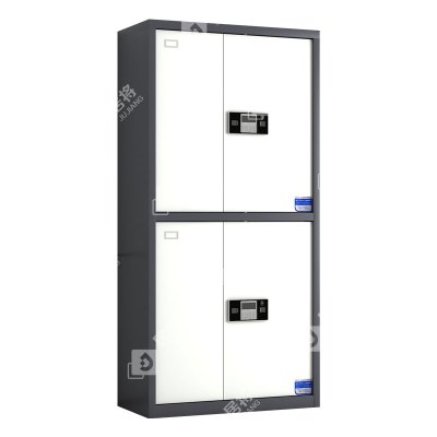 居将 JJ3110724 钢制保密柜密码文件柜保密档案资料柜 灰白套色通双节电子锁