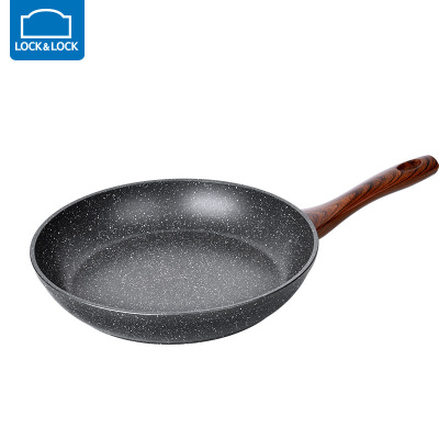 乐扣乐扣(Lock&Lock)平底锅不粘锅电磁炉牛排锅鸡蛋麦饭石色不粘锅小煎锅LBU120320cm
