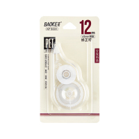 宝克(BAOKE)KF3031 办公涂改带学生开学改正带 复印无痕 修正带12米 5卡