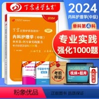 [正版]内科专业实践能力丁震医学教育2024年主管护师考试单科考点背诵强化1000题全套内科护理学中级历年真题模拟练习