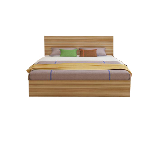 东业家具公寓宿舍床板式床单人床ZX-M002C高箱床