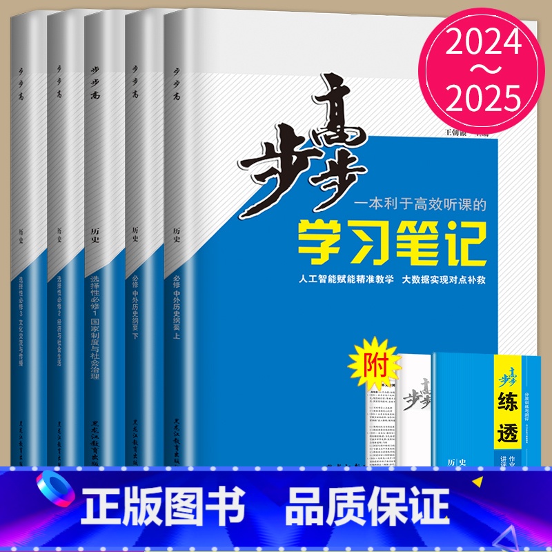 选择性必修1 人教版 29省通用 [正版]2024/2025步步高学习笔记高中历史高一高二必修上册下册中外历史纲要历史步