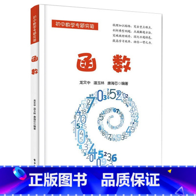 函数 [正版]函数 初中数学专题突破中学教辅 数学基础知识 中学生数学自学教程 初中知识清单 初中数学专题突破 中学数学