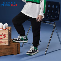 [1件3折]铅笔俱乐部童装2025年秋装新款男童裤子儿童针织运动裤中大童百搭长裤