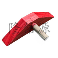 隆信源三角木木楔子木档三角铛木2007550实木红色实木材 红色 2007550