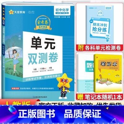 [人教版]九年级下册化学 九年级/初中三年级 [正版]2024版金考卷九年级上册下册语文数学英语物理化学人教版北师 活页