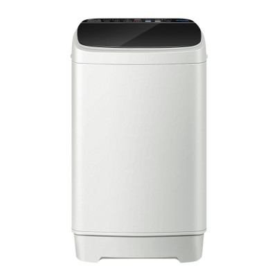 志高（CHIGO）全自动波轮洗衣机家用小型宿舍租房智能洗脱一体带风干蓝光洁衣功能4.5公斤宝石灰蓝光洗护+风