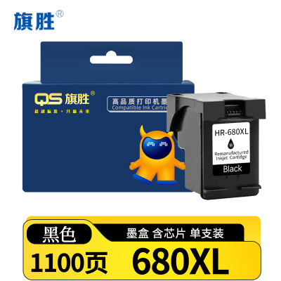 旗胜墨盒HP 680XL黑 支