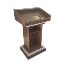 亿铁 木质会议讲桌演讲台发言台定制色0.7*0.55*1.2米 JYJT755 张