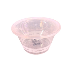 堡霓伐 一次性餐盒圆形 750ml/300套 箱