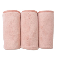 千丰QFMB12 35*75cm 75g 珊瑚绒涤棉 抹布 (计价单位:块) 粉色