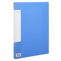 齐心 AR600A 超省钱 轻便夹 A4 单弹簧夹 蓝