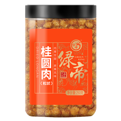 绿帝 桂圆粒250g 龙眼干 果肉厚实 煲汤泡水