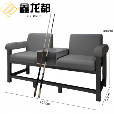 鑫龙都台球沙发165*58*100cm张
