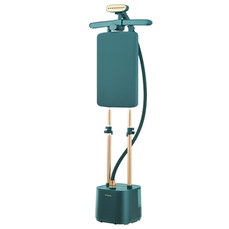 松下(Panasonic)立式挂烫机45g/min水箱3升家用手持熨烫机增压大蒸汽电熨斗魔术衣架NI-GWG070-G