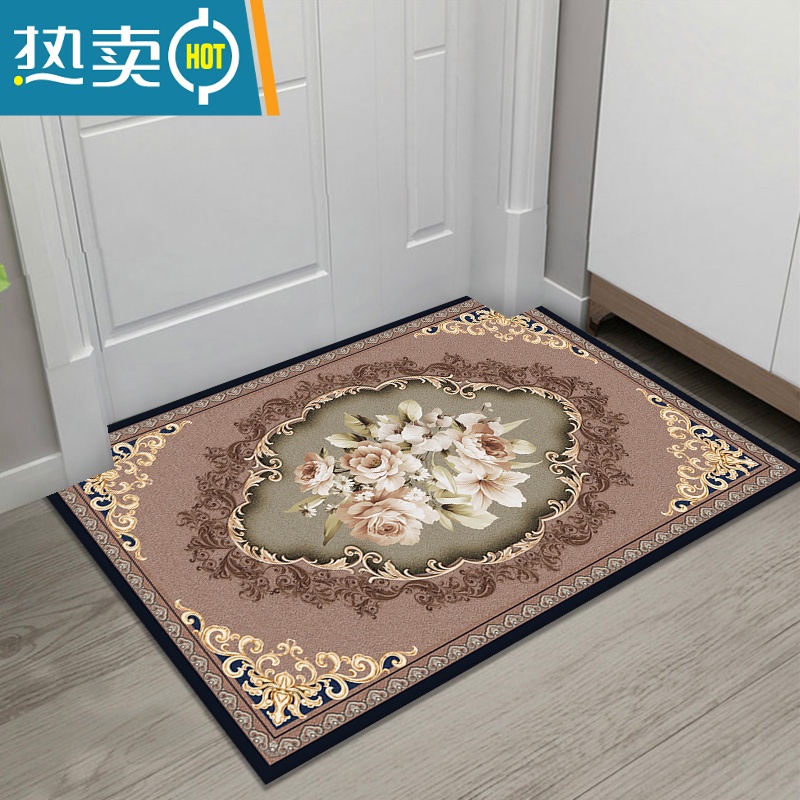 敬平北欧入户门垫进门地垫可擦免洗地毯门口玄关脚垫吸水防滑家用垫子防滑垫