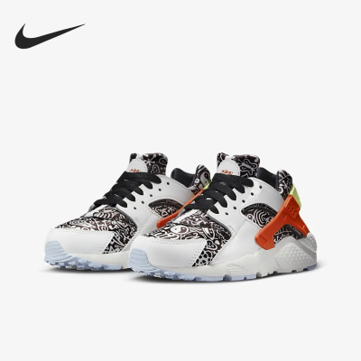 NIKE耐克休闲鞋HUARACHE轻便低帮大童青少年运动休DV2243-100 Z