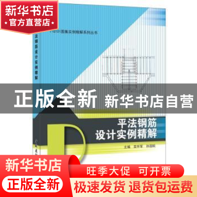 正版 平法钢筋设计实例精解 栾怀军,孙国皖主编 中国建材工业出
