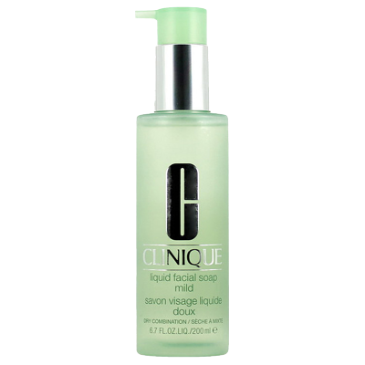 倩碧(CLINIQUE)液体洁面皂/洗面奶/洗面胶/清爽型200ml(混合偏油至油性肌肤)啫喱保湿补水通用
