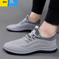 聚范2024男鞋夏季透气网面鞋男士薄款运动休闲鞋男轻便鞋子网眼防滑