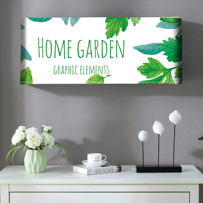 幸福派 挂机空调罩格力美的挂机空调防尘罩开机不取卧室1.5P匹挂式空调罩套盖布 4028家庭花园 80*20*35cm