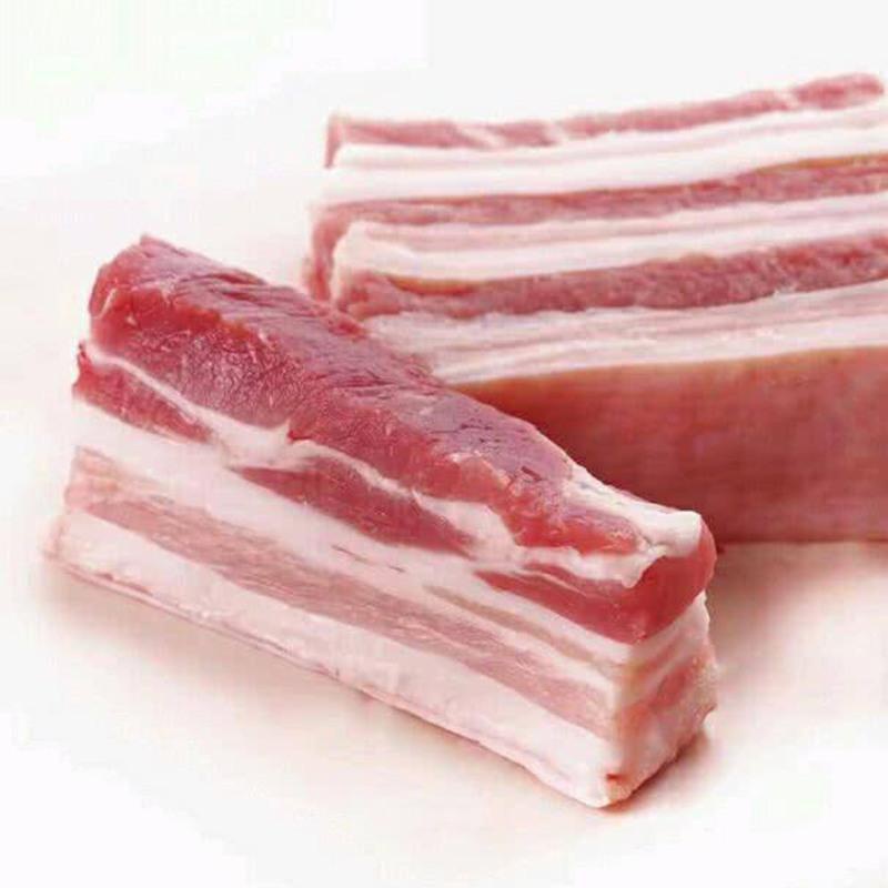 猪肋排肋排生猪排骨猪小排肋排条猪前排 5斤带骨五花肉[五花肉多骨少]