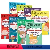 8册套装麻烦精马文 [正版]歪歪路小学3册全套盒装 英文原版 The Wayside School Collection