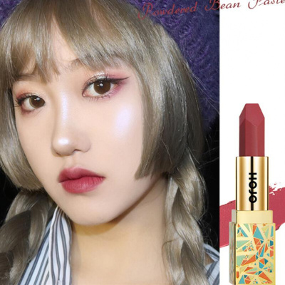 口红学生抖音款李佳琦豆沙色平价独角兽牛血色唇釉420#豆沙色-V85