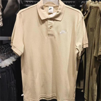 NIKE耐克短袖T恤运动休闲舒适透气针织男装POLO衫CJ4457-206 D