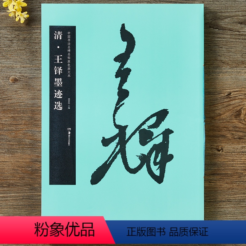 [正版] 清王铎墨迹选 8开放大毛笔字帖 草书行草诗卷 中国书法名碑名帖原色放大本 王铎书法诗词原碑帖 湖南美术