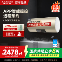 AO史密斯佳尼特 80升电热水器 金圭内胆8年免费包换 双棒分离速热 可遥控大屏 CTE-80TT 储水式