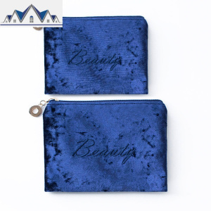 化妆包女2019新款便携小收纳袋随身网红化妆袋软布简约布袋大容量 三维工匠收纳包