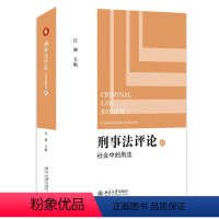 [正版]直营刑事法评论:社会中的刑法 江溯 北京大学出版社 书籍