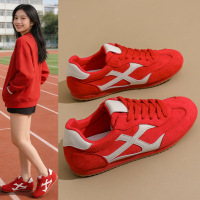2026春季新款韩版透气阿甘鞋女ins学生休闲鞋女德训跑步女鞋