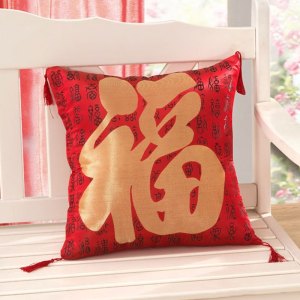 唐纳家纺 中国风抱枕 42×42cm- TN-ZGFZ071
