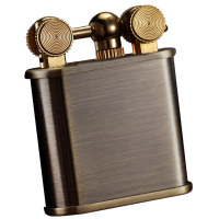 ZORRO佐罗复古全铜煤油打火机 创意收藏烟具送男士礼品